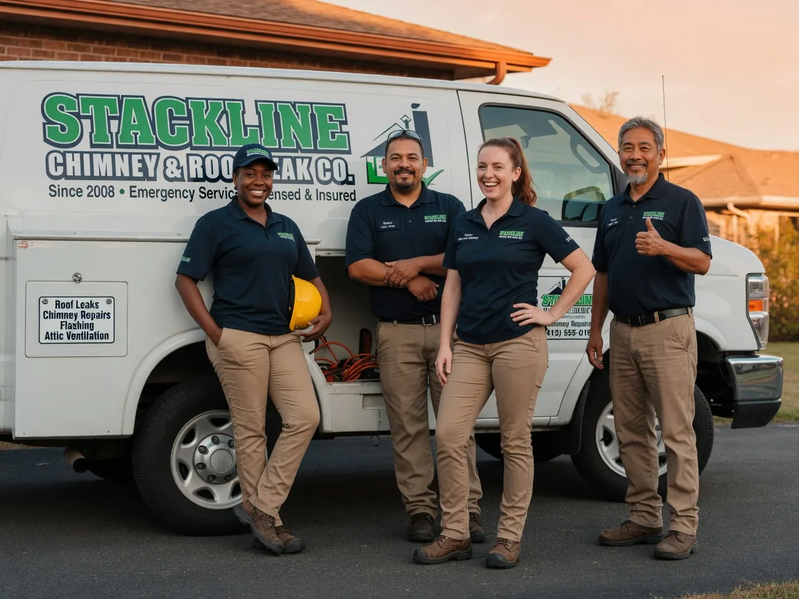 Chimney flashing repair company in Kyle, WV